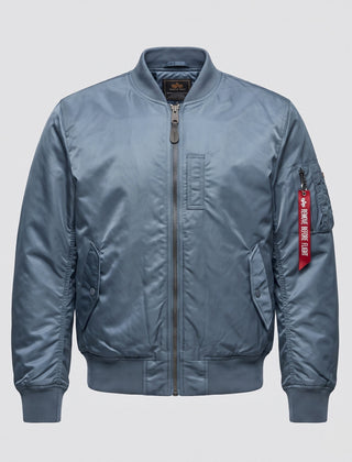 Chamarra acolchada hombre estilo piloto - Azul polvo (estándar)