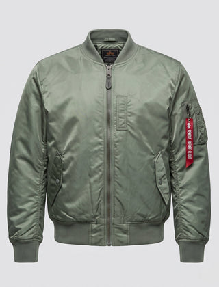 Chamarra acolchada hombre estilo piloto - Verde claro (estándar)