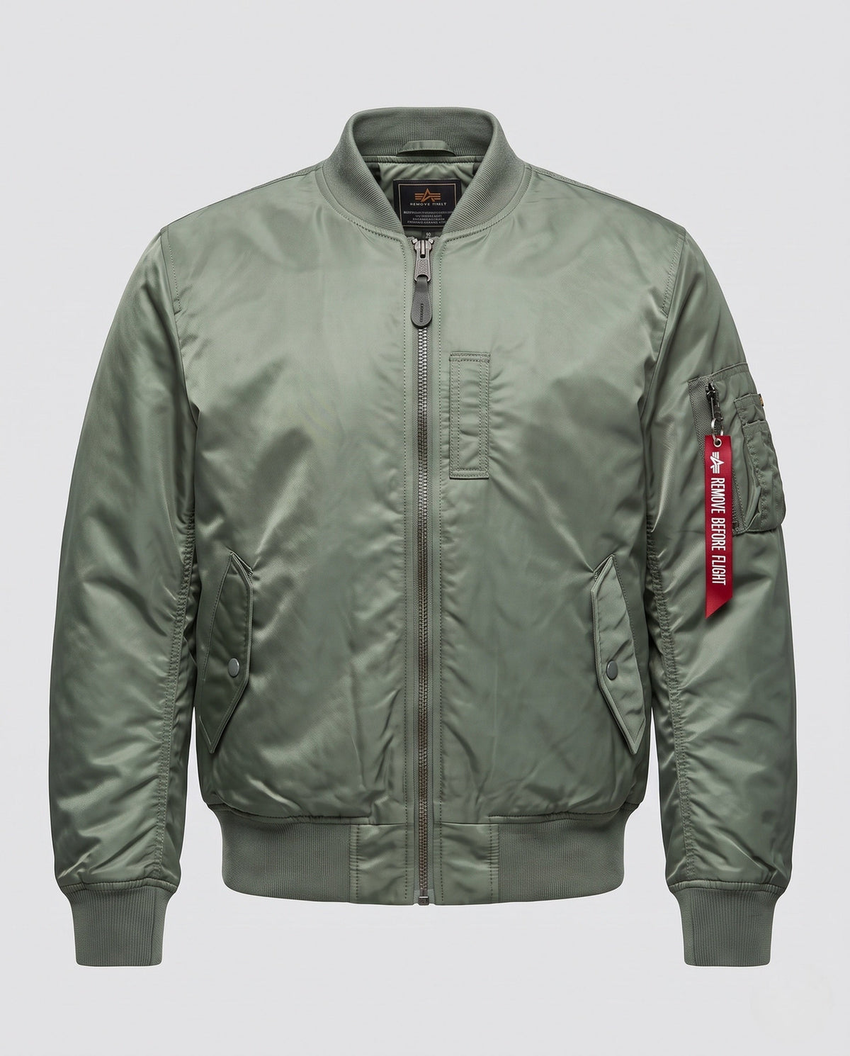Chamarra acolchada hombre estilo piloto - Verde claro (estándar)