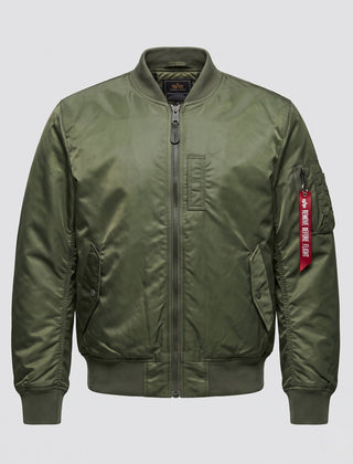 Chamarra acolchada hombre estilo piloto - Verde militar (estándar)