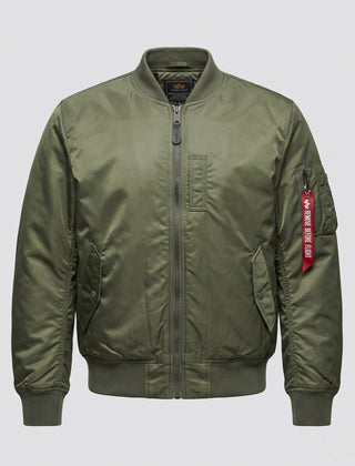 Chamarra acolchada hombre estilo piloto - Verde militar (acolchada)