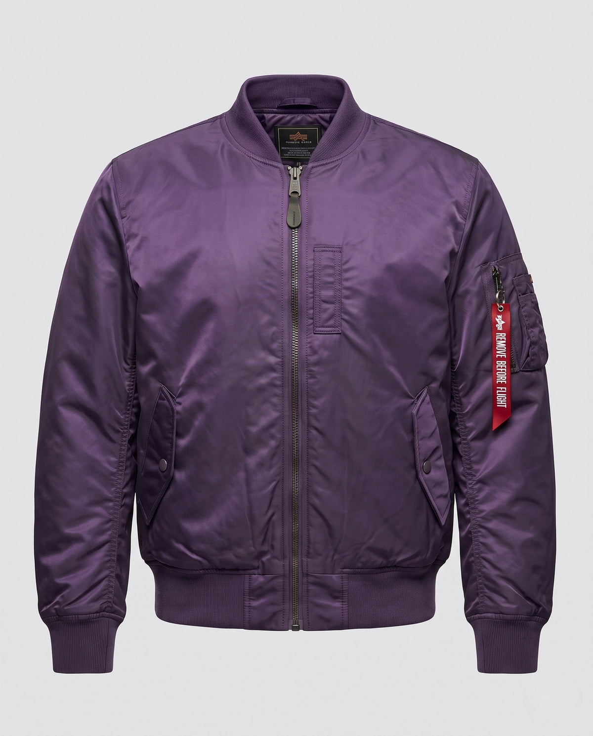 Chamarra acolchada hombre estilo piloto - Violeta (forro de algodón)