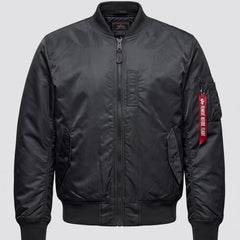 Chamarra acolchada hombre estilo piloto - Negro (estándar)