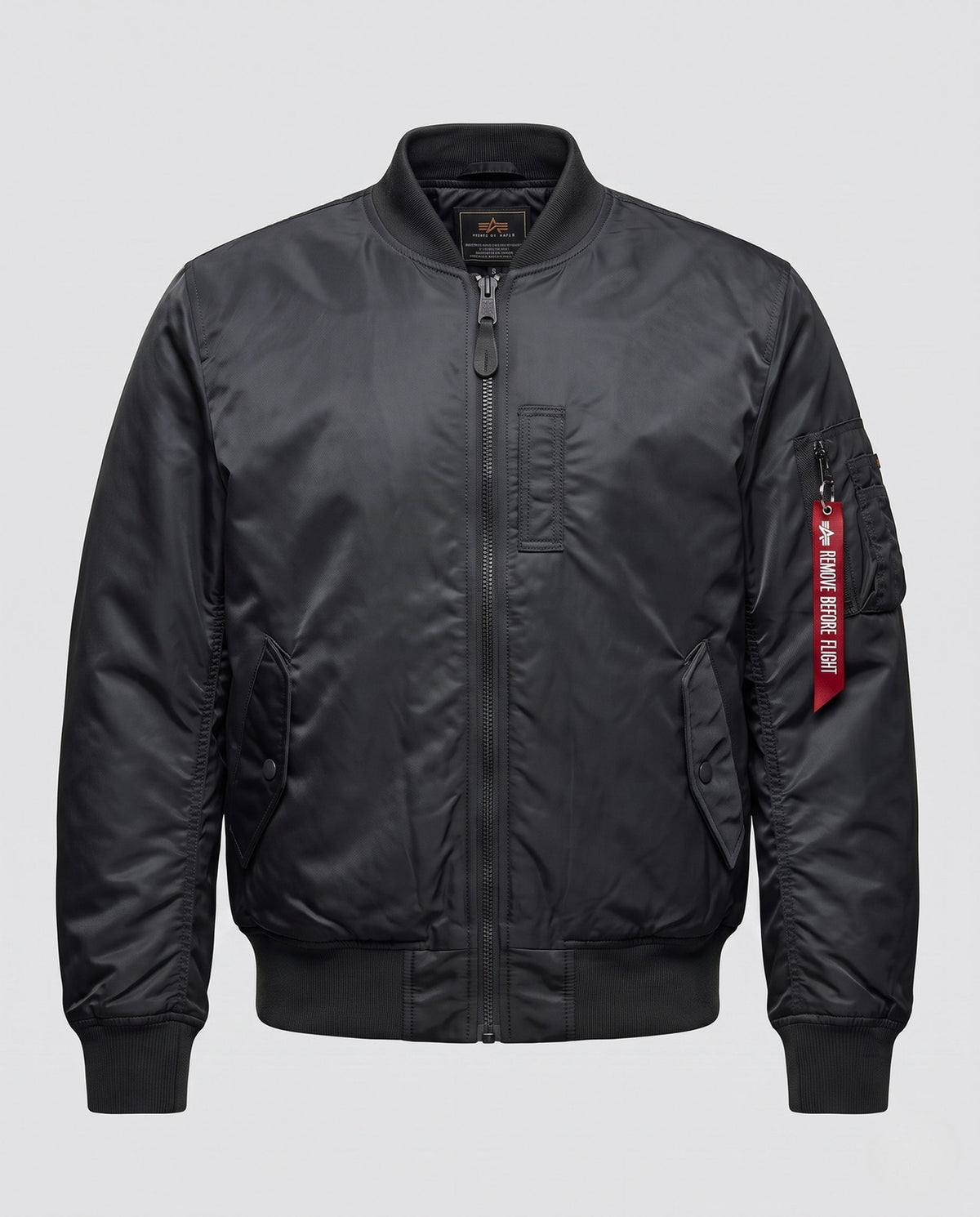 Chamarra acolchada hombre estilo piloto - Negro (estándar)