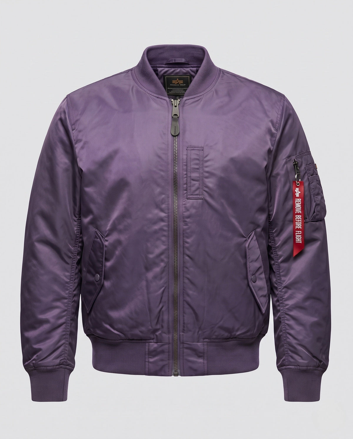 Chamarra acolchada hombre estilo piloto - Lila (estándar)