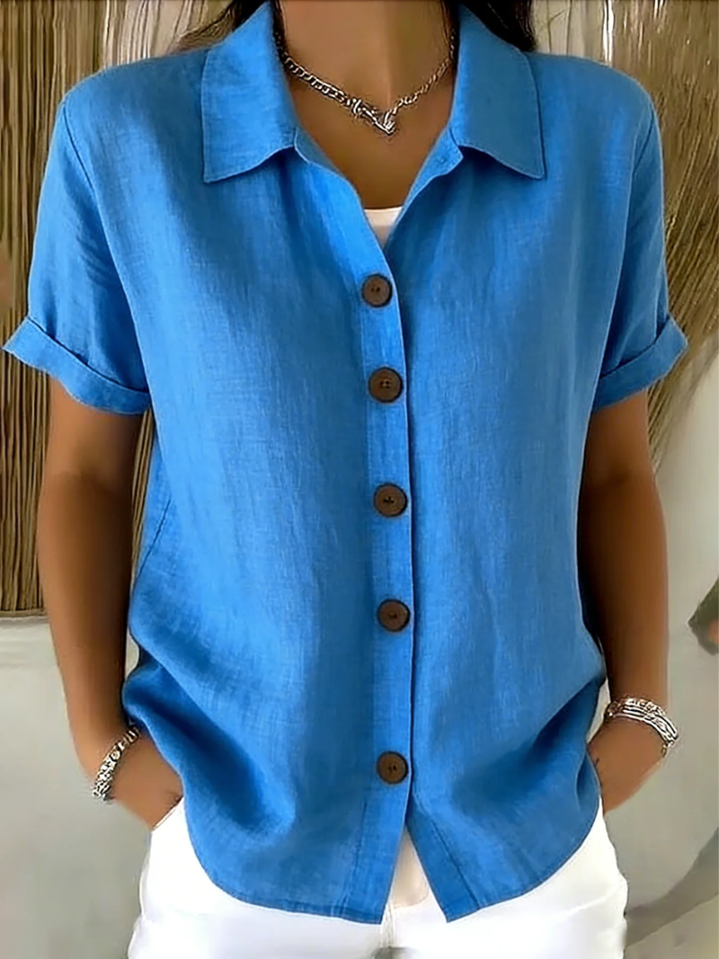 Alicia | Camisa Clásica de Botones