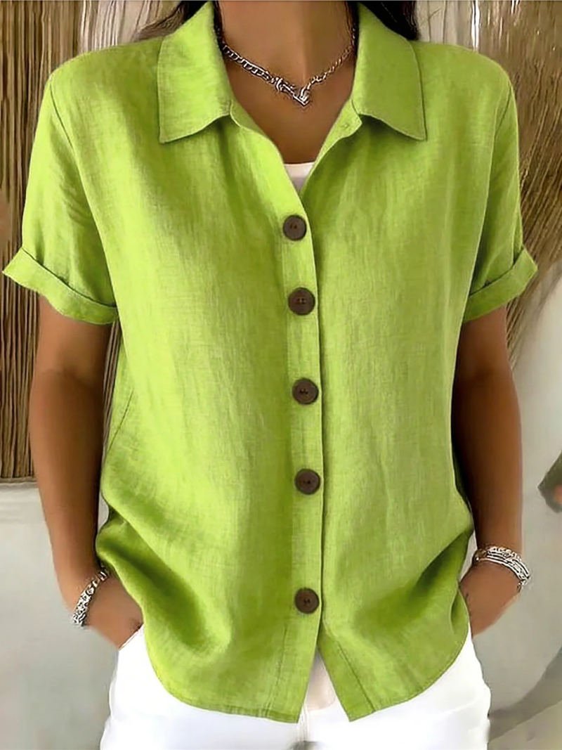 Alicia | Camisa Clásica de Botones