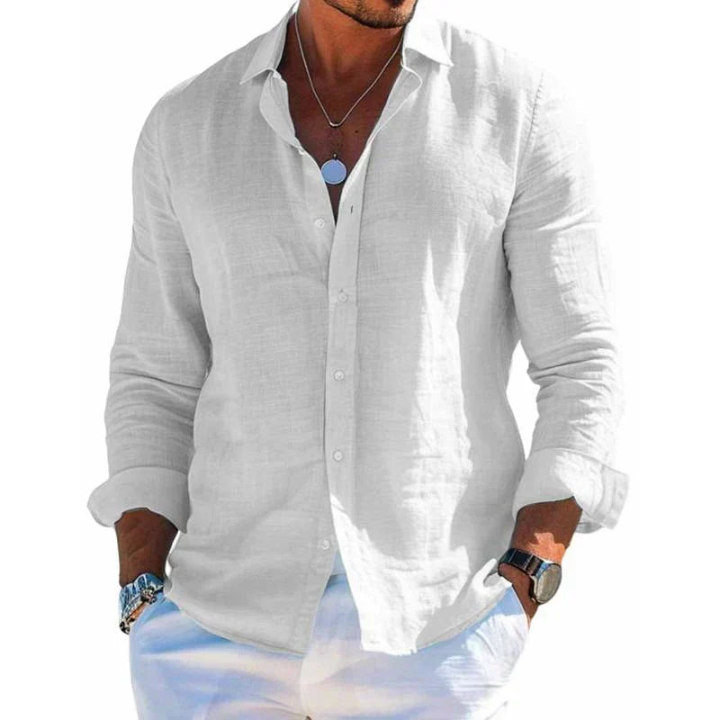 Diego | Camisa elegante de tela transpirable
