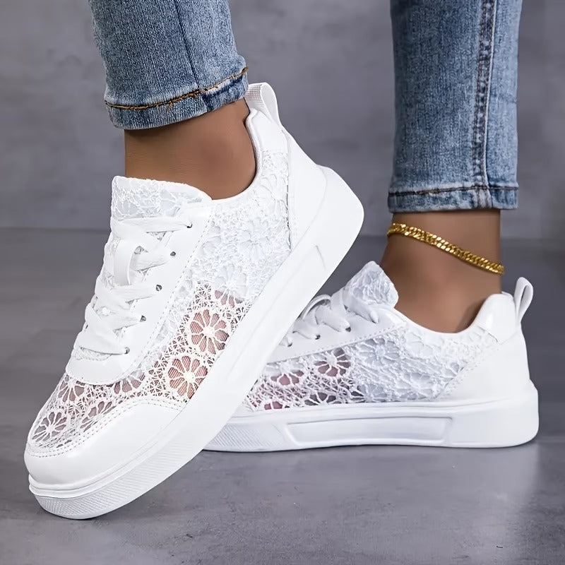 Sonia | Zapatos con Encaje Floral