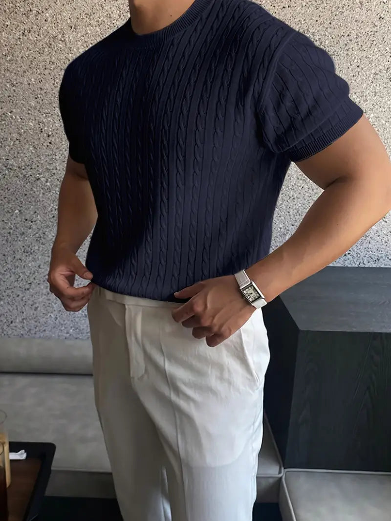 David | Suéter elegante de punto