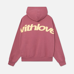 Sudadera Oversize Hombre con Bolsa Canguro - Rosa