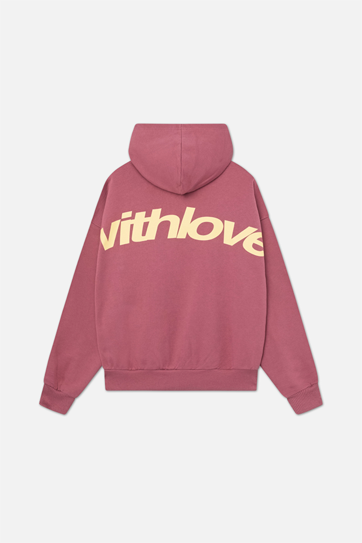 Sudadera Oversize Hombre con Bolsa Canguro - Rosa