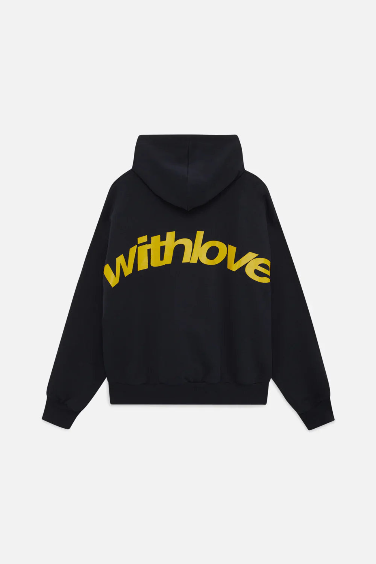 Sudadera Oversize Hombre con Bolsa Canguro - Negro