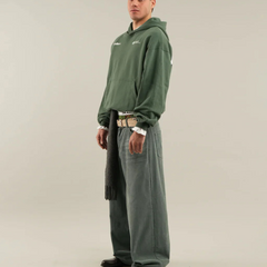 Sudadera Oversize Hombre con Bolsa Canguro