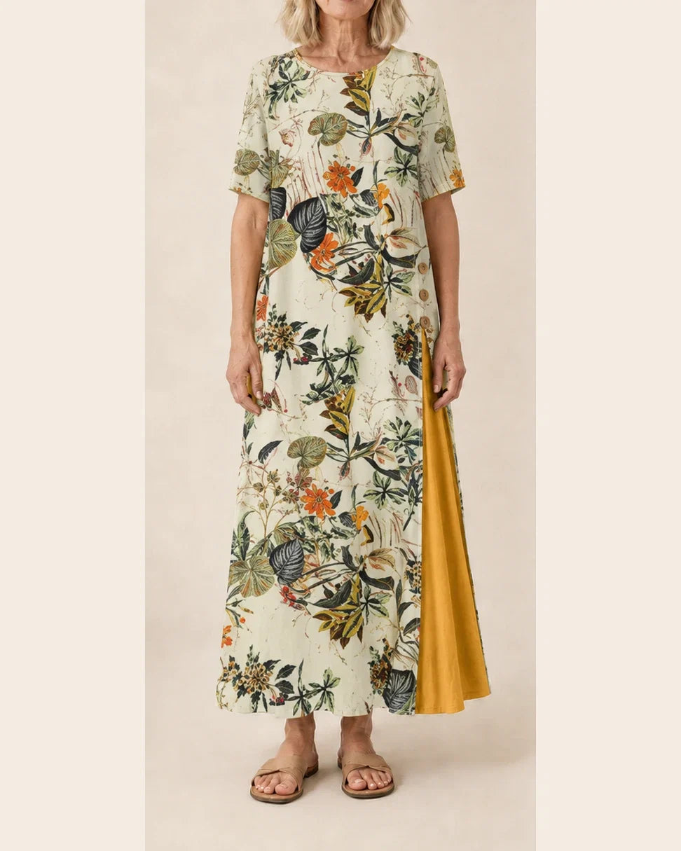 Brenda | Vestido elegante y casual de lino