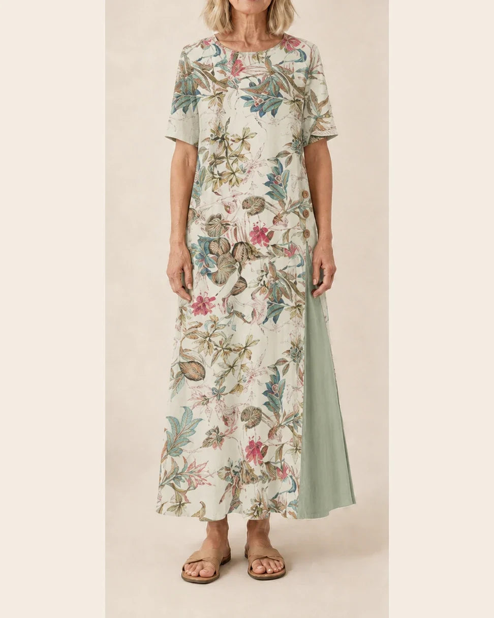 Brenda | Vestido elegante y casual de lino