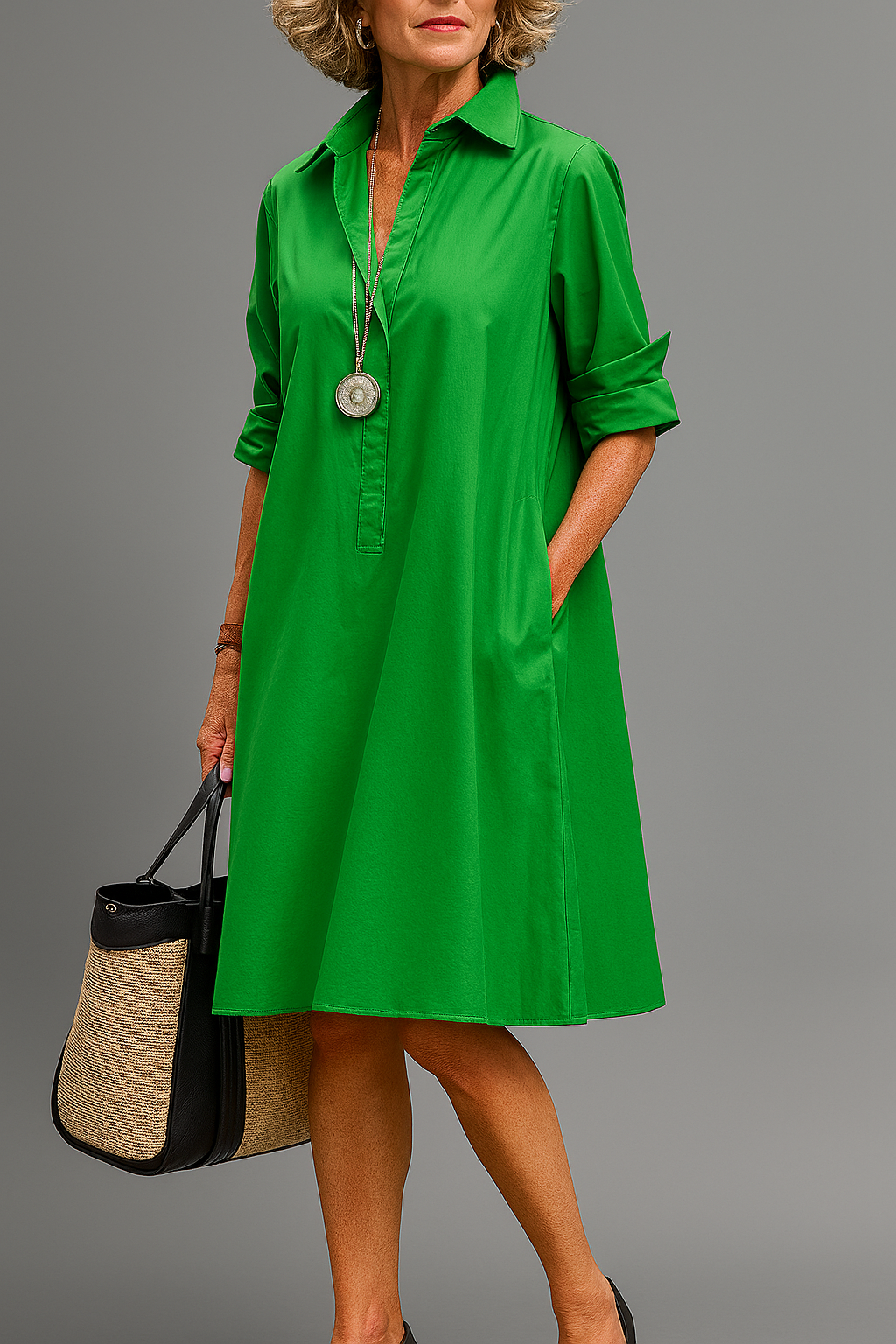 Cristina | Vestido Midi Atemporal y Elegante