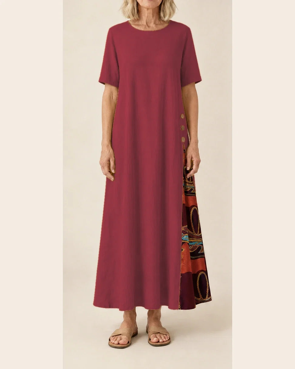 Brenda | Vestido elegante y casual de lino