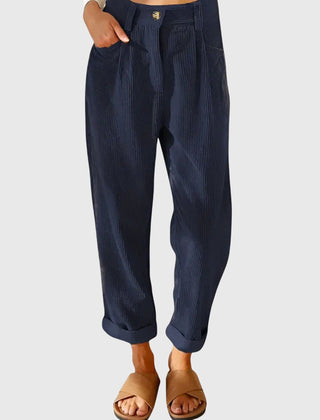 Chabela | Pantalón de Pana de Corte Moderno