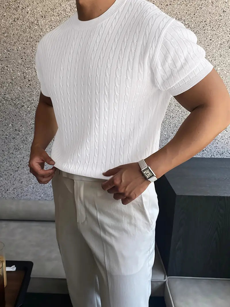 David | Suéter elegante de punto