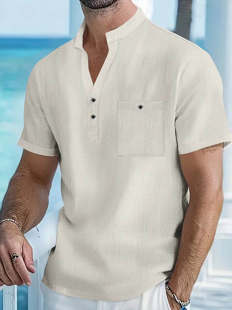 Luis | Camisa elegante de manga corta