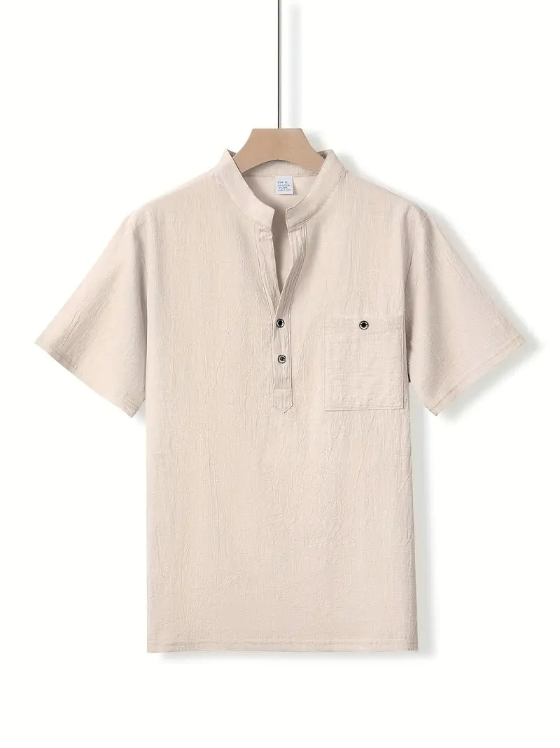 Luis | Camisa elegante de manga corta