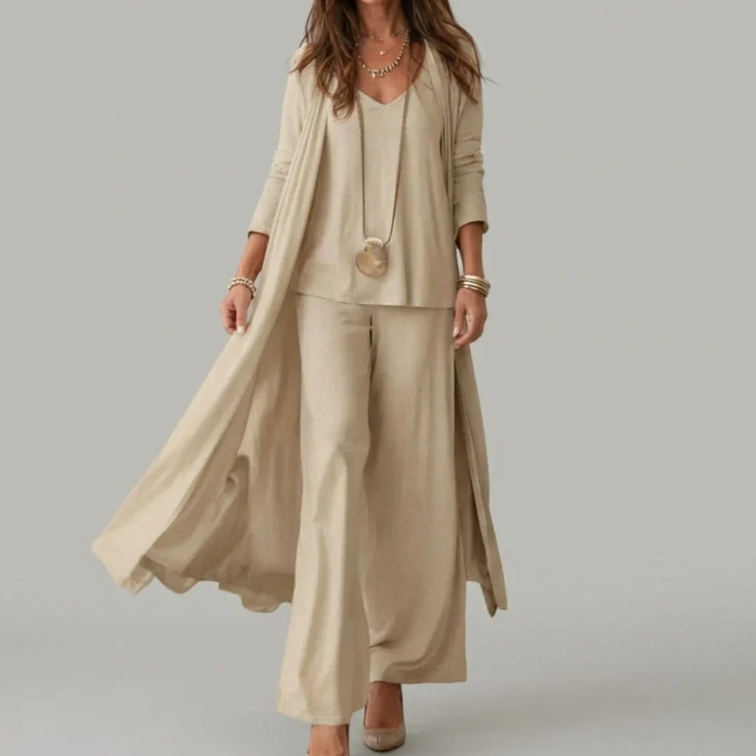RAQUEL | Conjunto elegante de 3 piezas