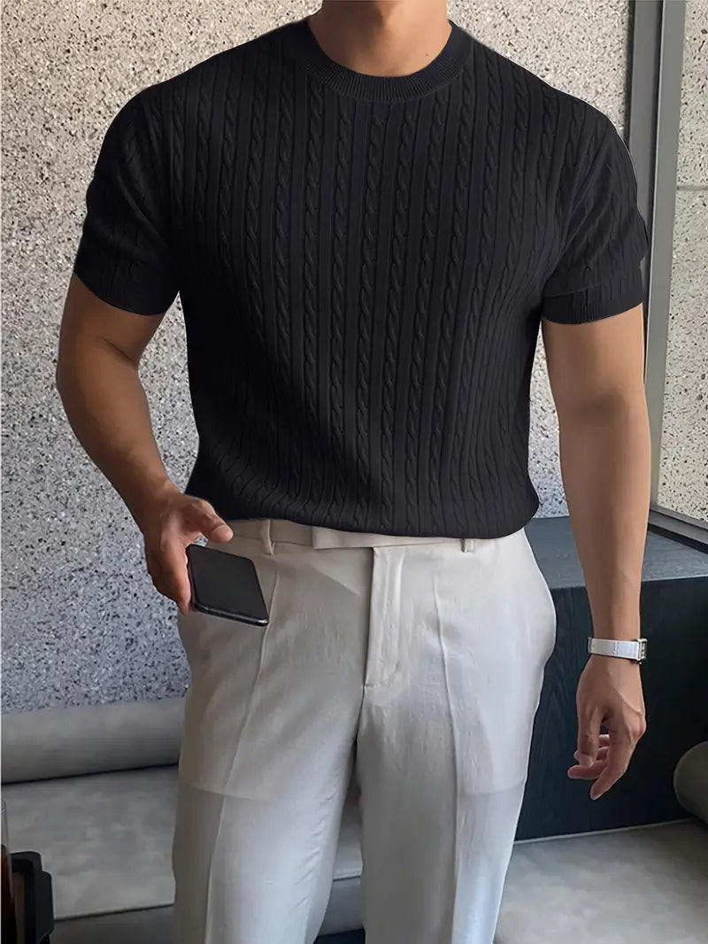 David | Suéter elegante de punto