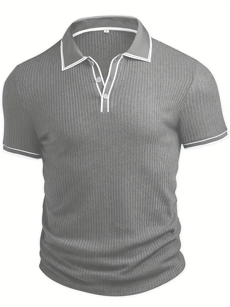 Andrés | Polo elegante de manga corta