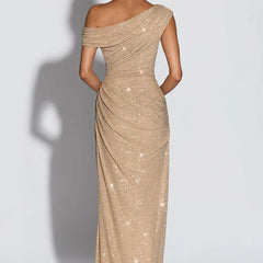 Vestido de noche elegante con lentejuelas