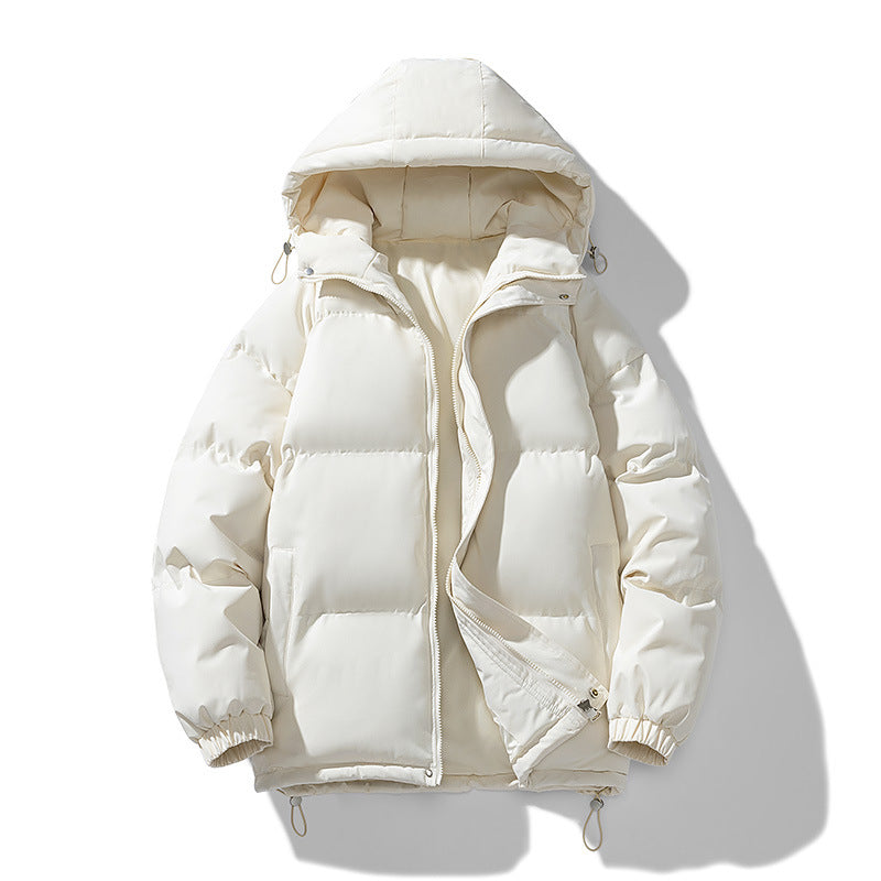 Chamarra acolchada hombre tipo puffer - Beige