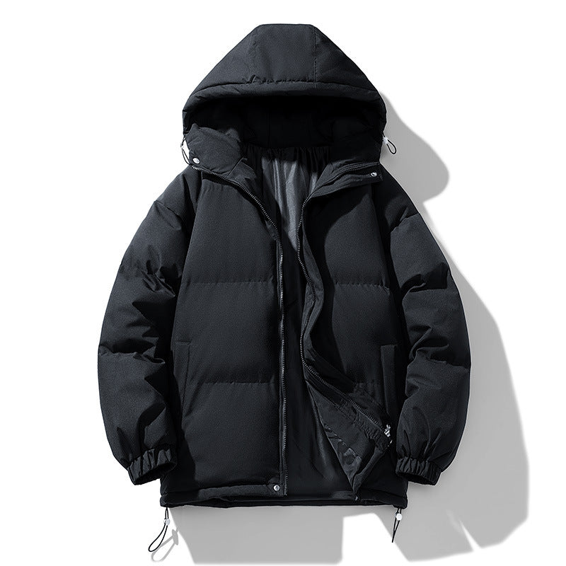 Chamarra acolchada hombre tipo puffer - Negro