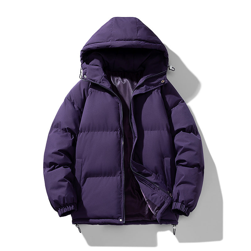 Chamarra acolchada hombre tipo puffer - Morado