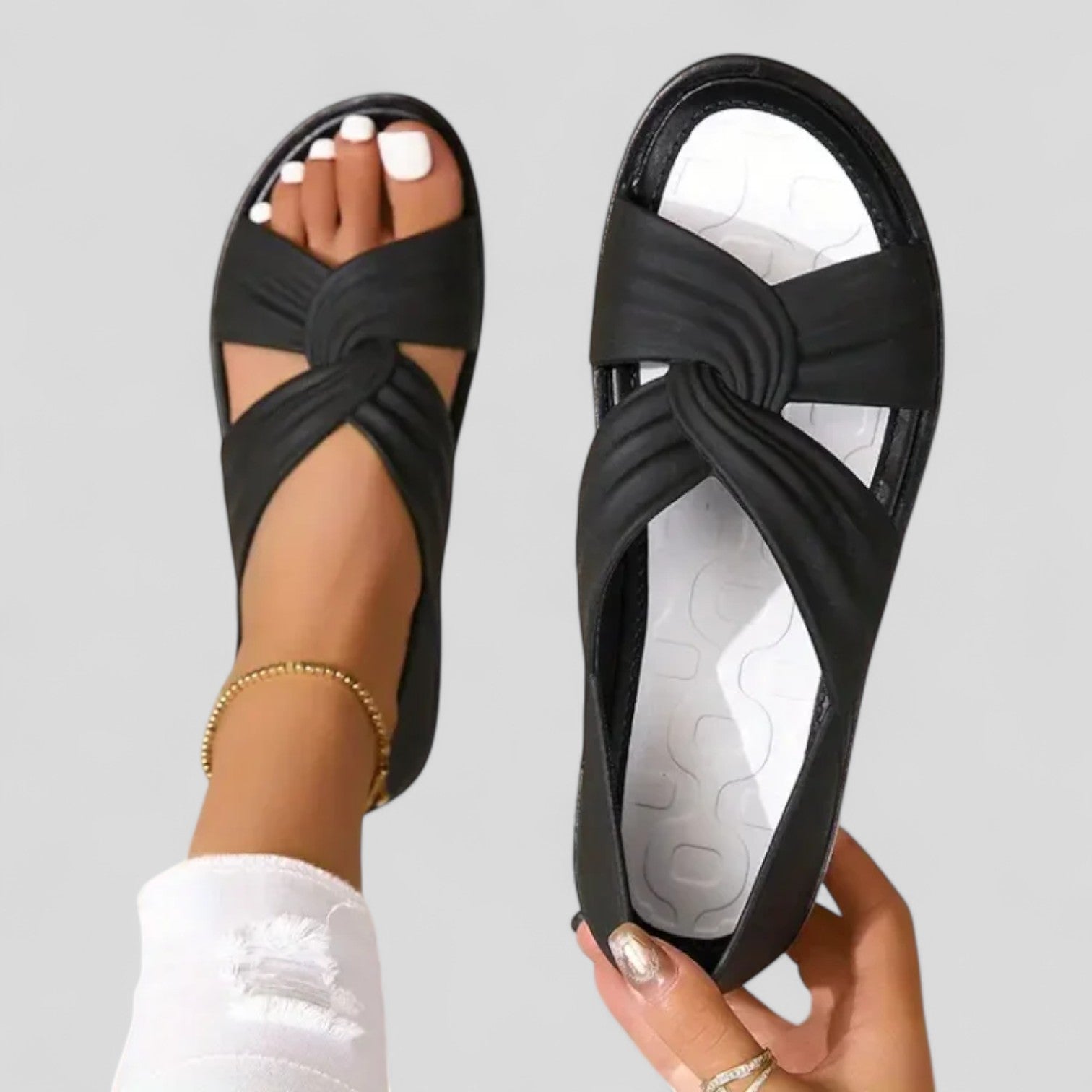 Rosa | Sandalias Ortopédicas Cómodas Para Mujer