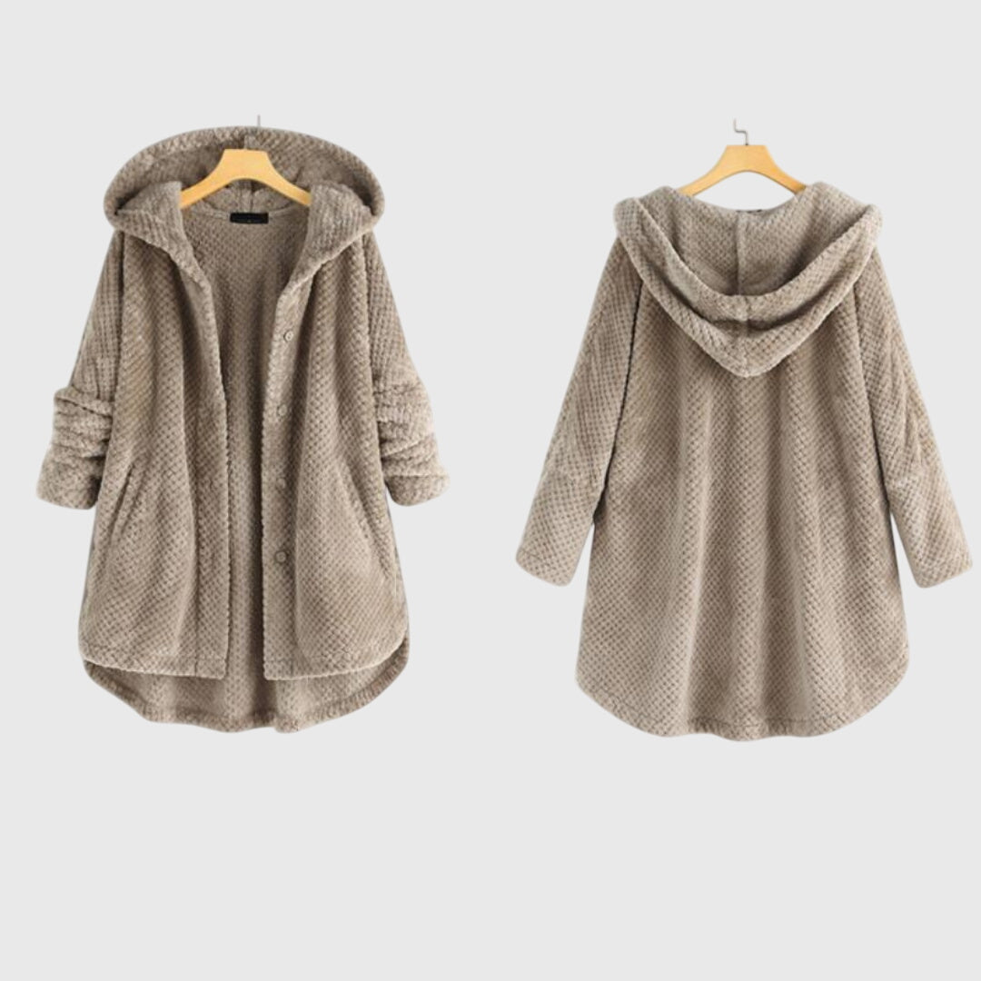 Atzimba | Chamarra Polar con Capucha para Mujer