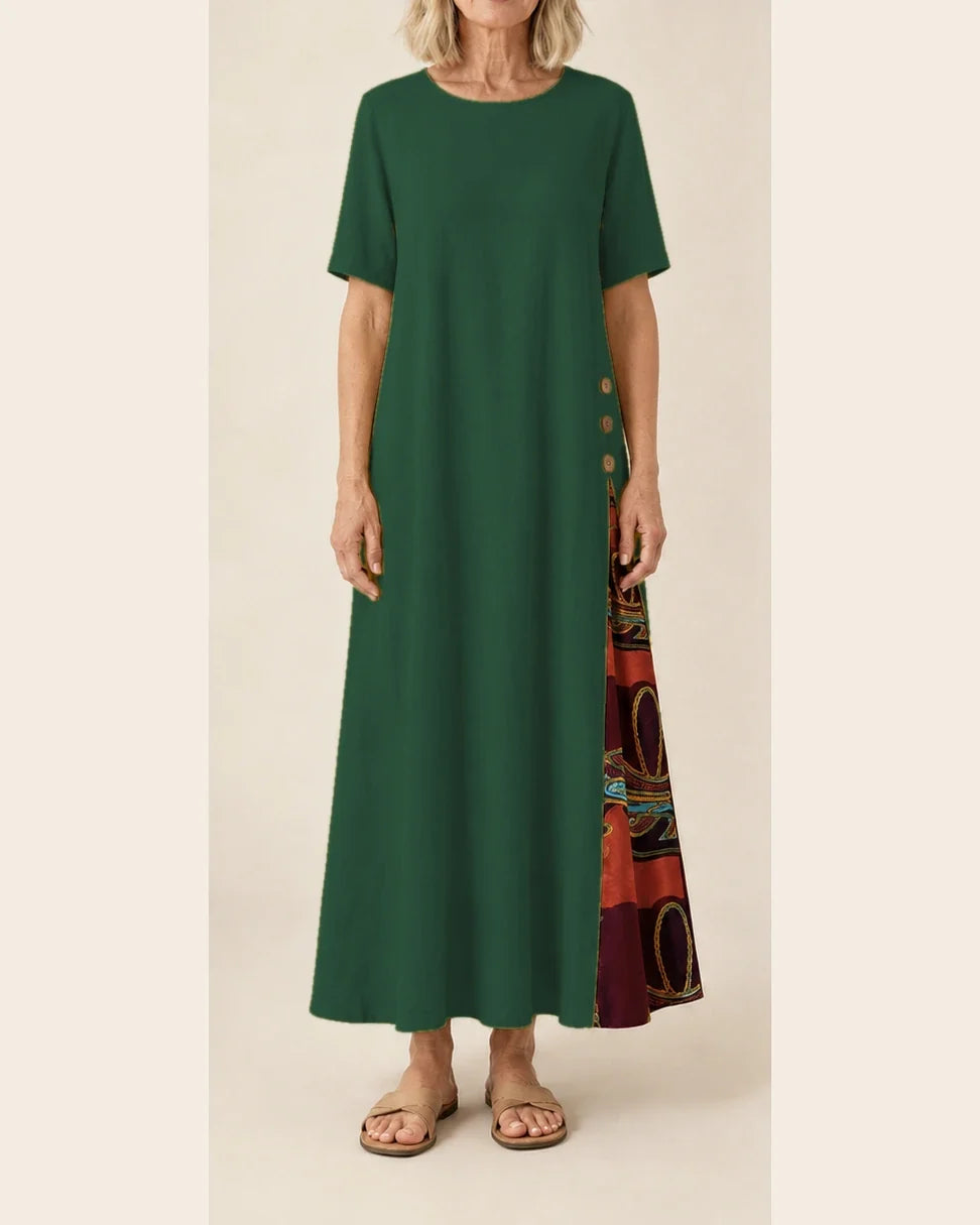 Brenda | Vestido elegante y casual de lino