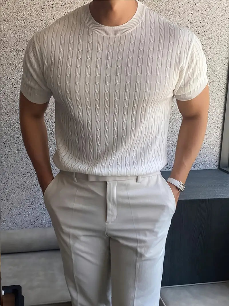 David | Suéter elegante de punto