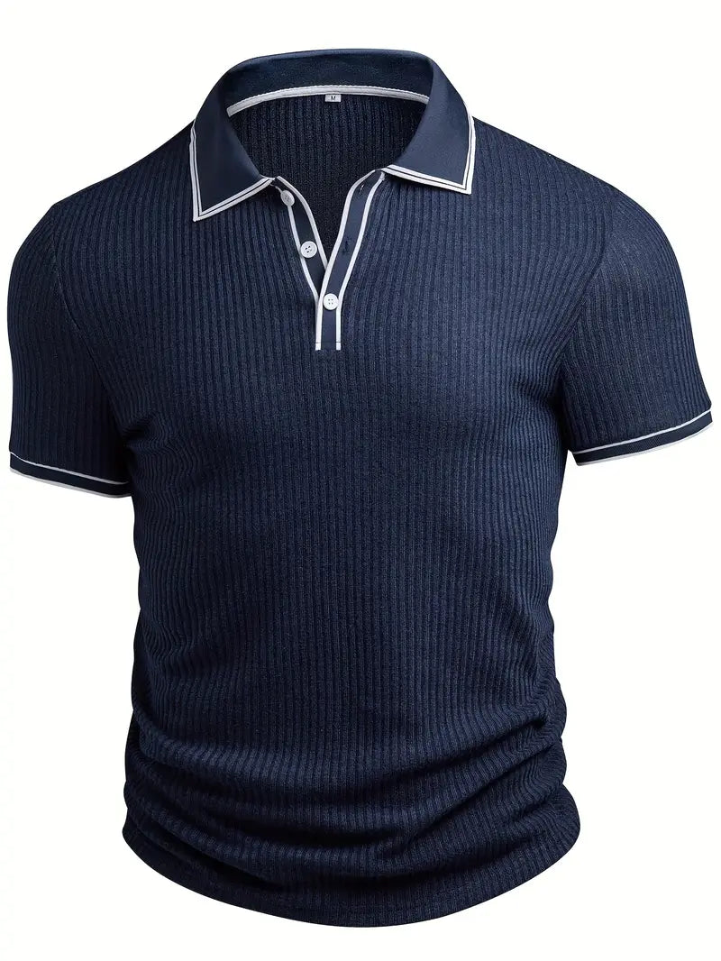 Andrés | Polo elegante de manga corta