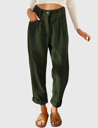 Chabela | Pantalón de Pana de Corte Moderno