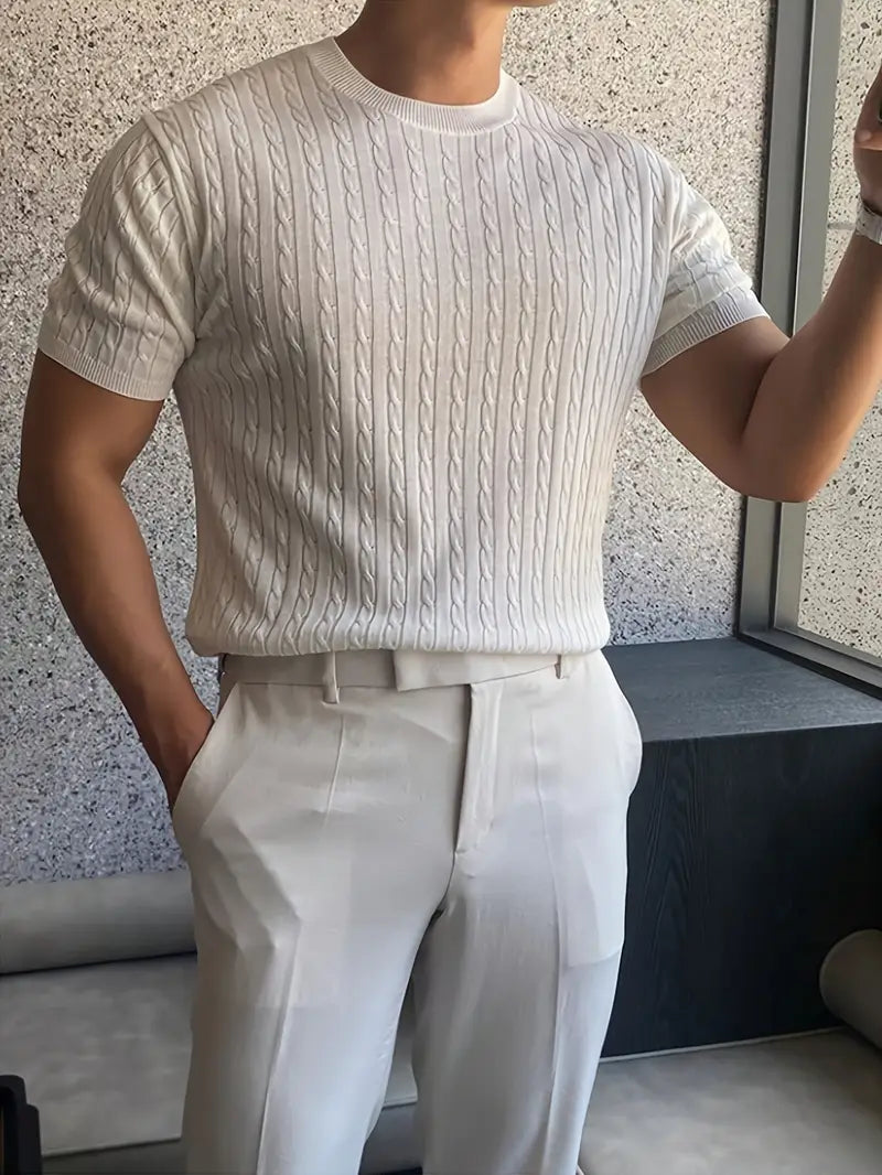 David | Suéter elegante de punto