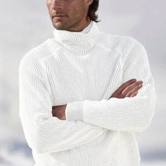 Cuauhtémoc | Suéter Elegante de Cuello Alto con Ajuste Estilizado