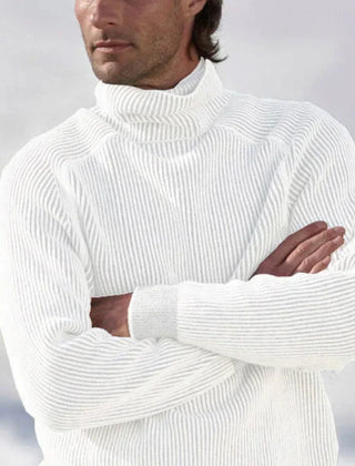 Cuauhtémoc | Suéter Elegante de Cuello Alto con Ajuste Estilizado