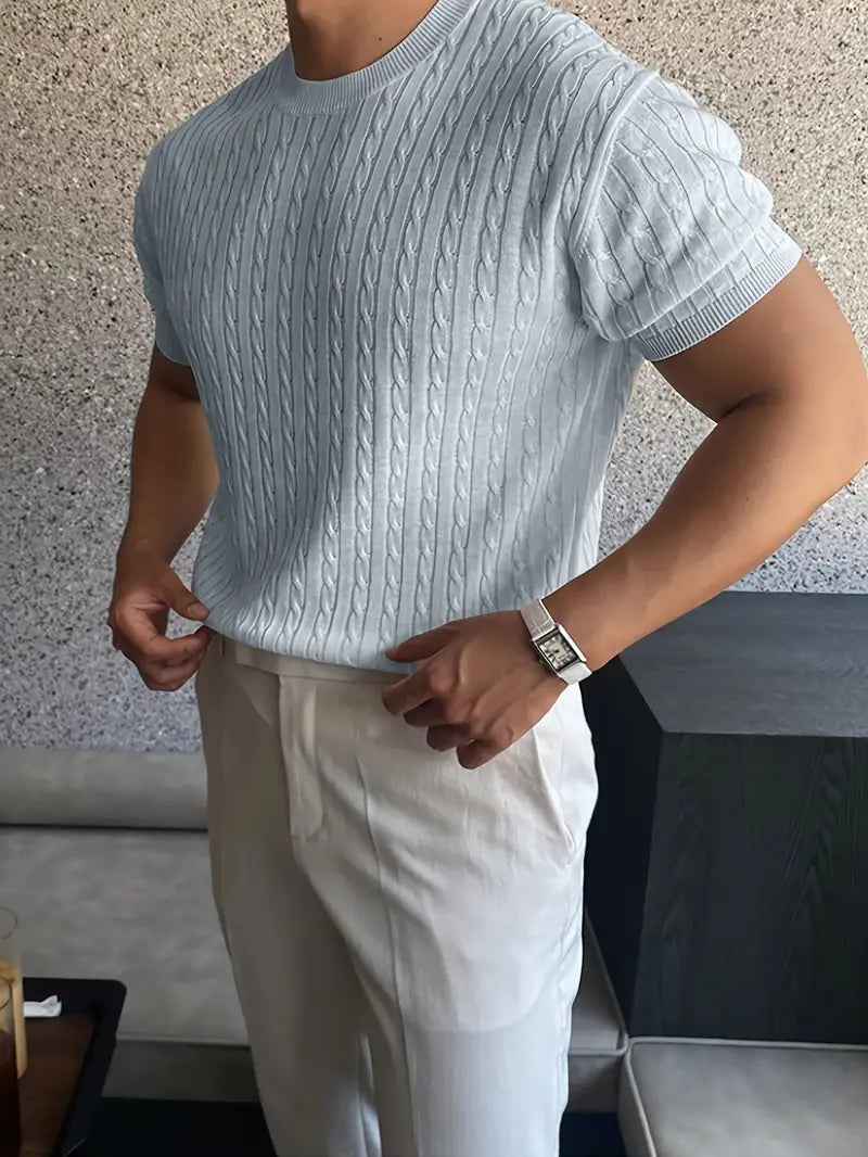 David | Suéter elegante de punto