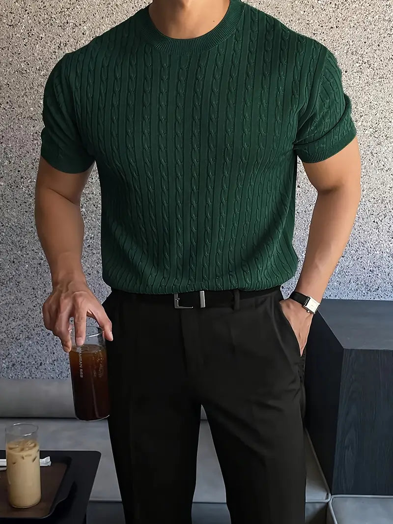 David | Suéter elegante de punto