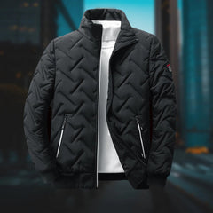 Chamarra acolchada hombre ligera - Negro