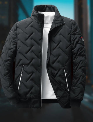 Chamarra acolchada hombre ligera - Negro