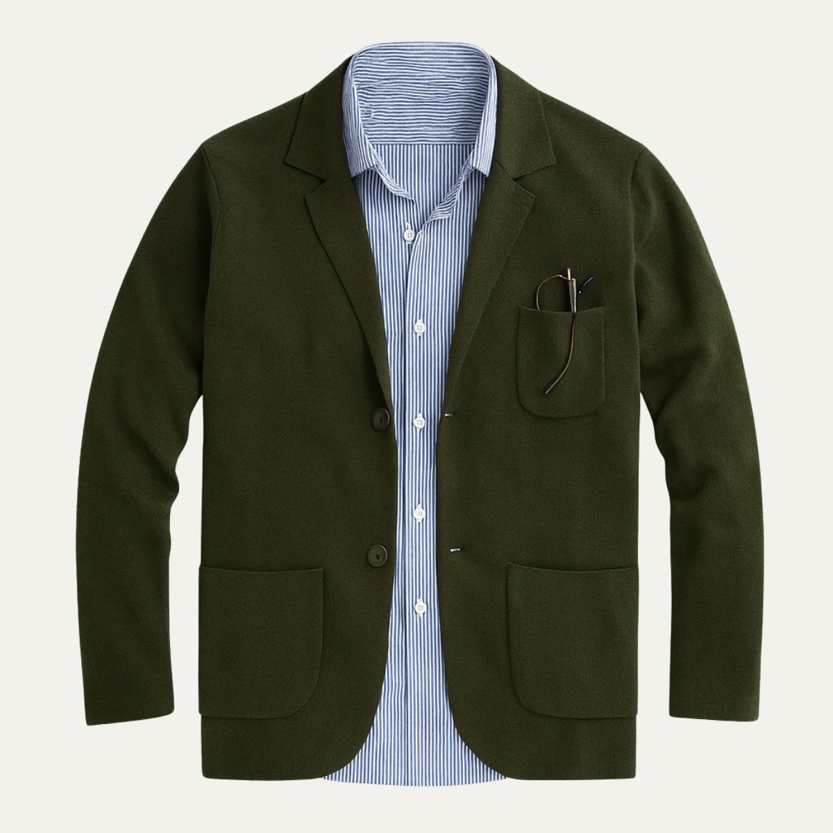 Blazer hombre de algodón casual