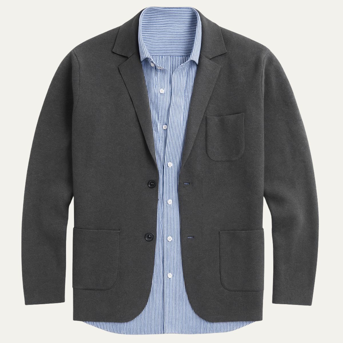 Blazer hombre de algodón casual