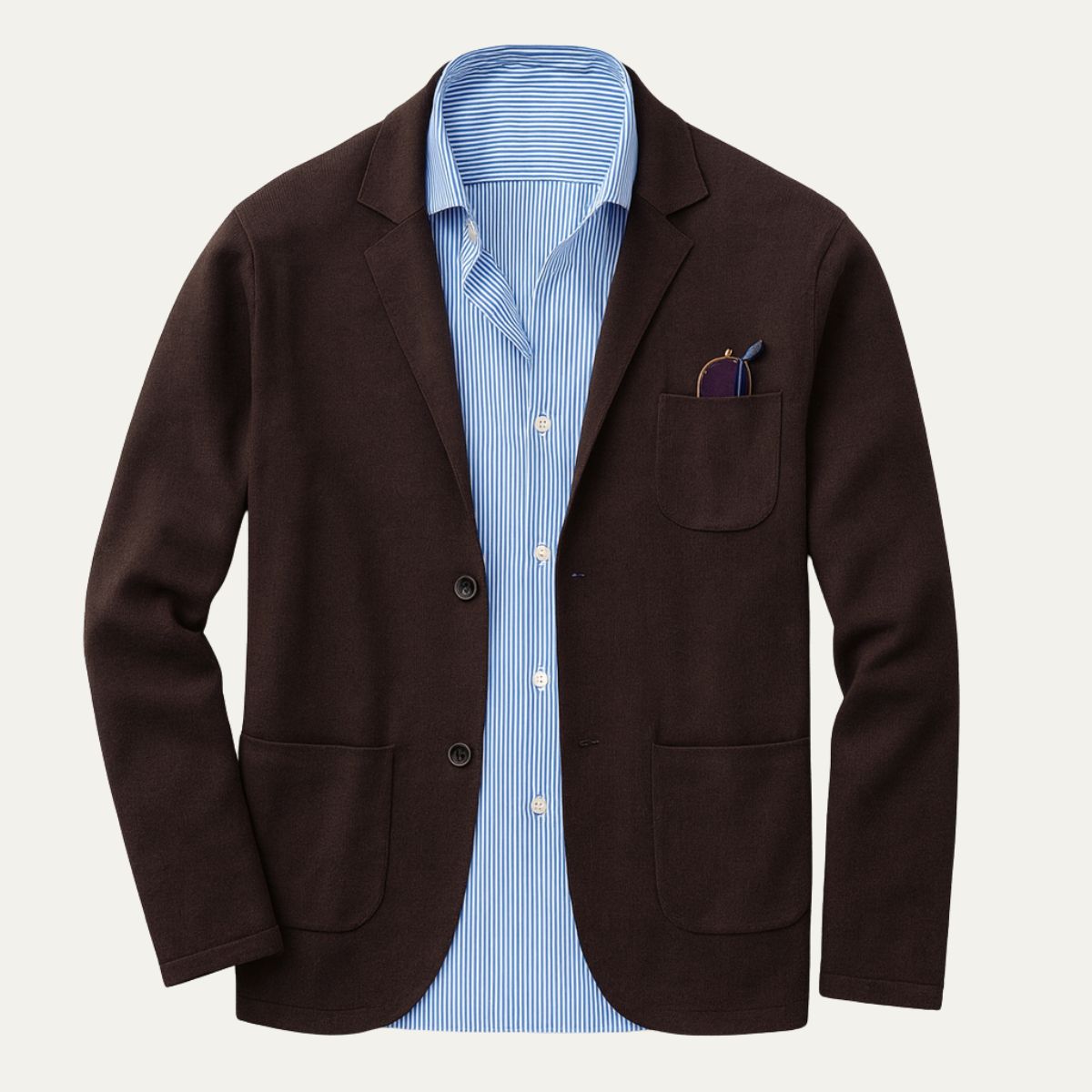 Blazer hombre de algodón casual