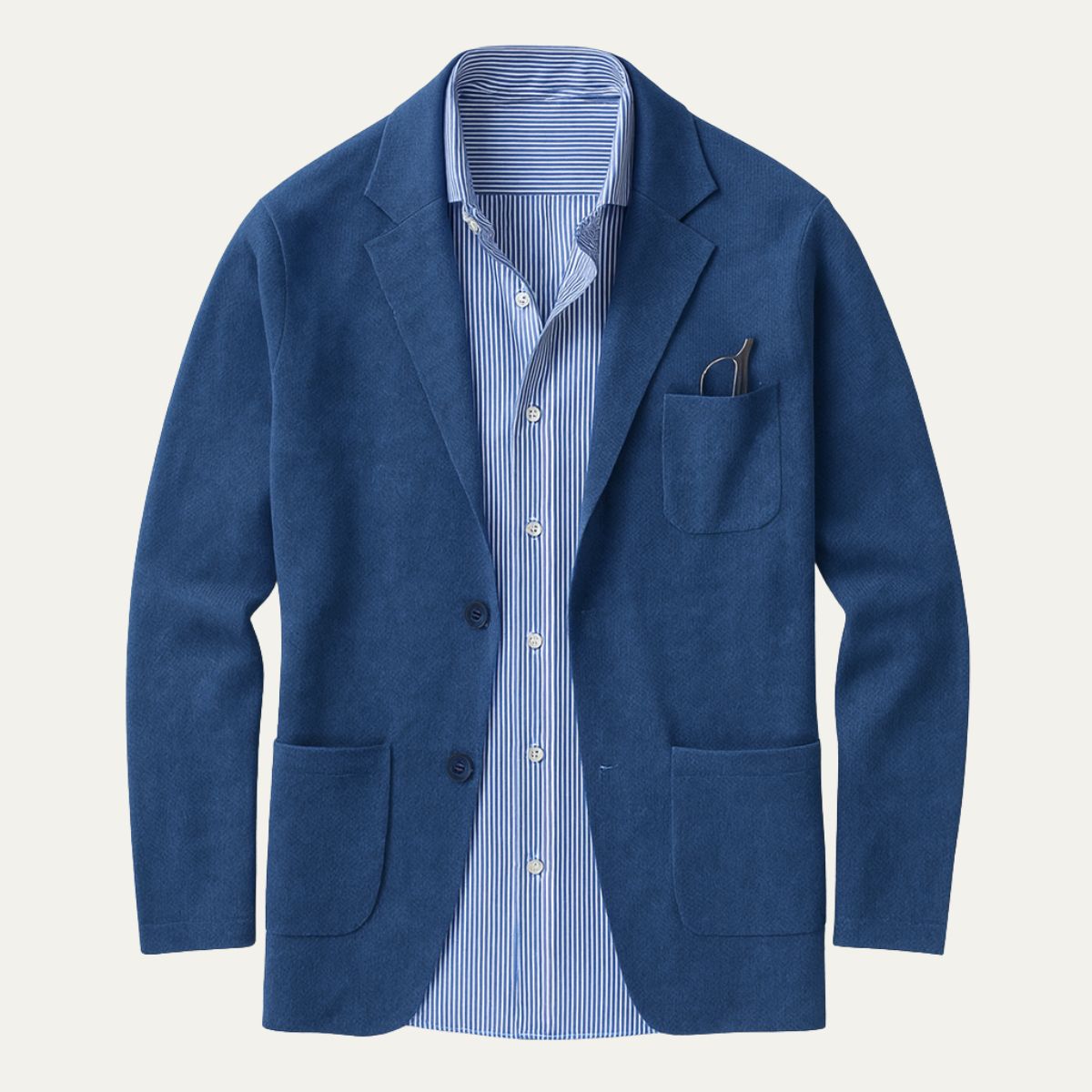 Blazer hombre de algodón casual